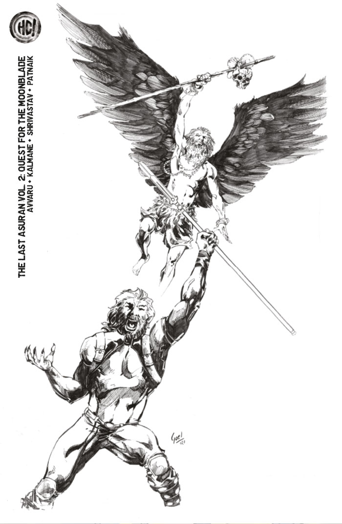 The Last Asuran Vol. 2: Quest for the Moonblade  (Vivek Goel Sketch Variant)